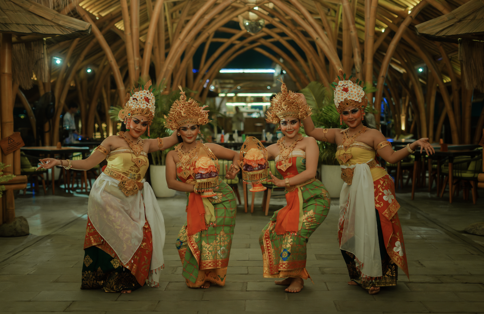 A Night of Culture, Flavor & Rhythm : Balinese Traditional Dance Evenings Show at Roost Roofscape Restaurant - Nusa Dua